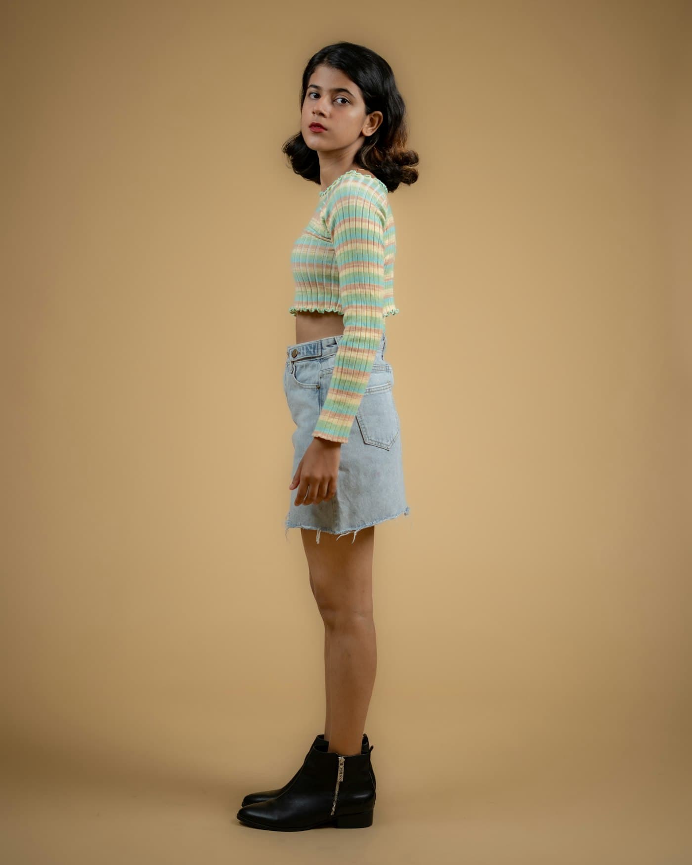 İnce Örme Bluz — Mint